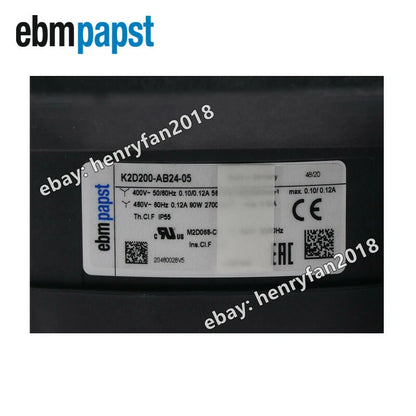 Ebmpapst K2D200-AB24-05 Replace W2D225-EB14-14 400V Siemens Spindle Motor Fan