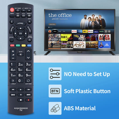 N2QAYB000830 Remote Control For Panasonic TV TX-L32E6B TX-L39E6B TX-L50E6B