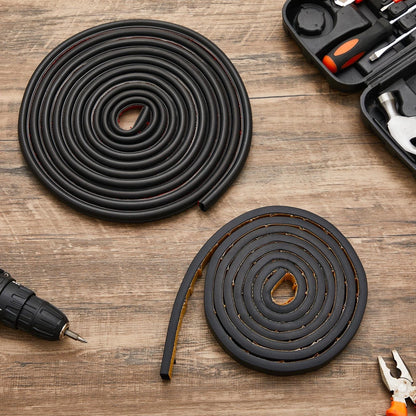 Pangda 2 Pack Toolbox Weather 2.5 meters flat, 4.6 spherical, Black