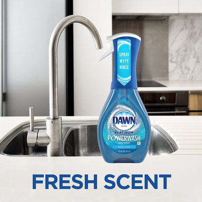 Dawn Powerwash Spray, Dish Soap, Dishwashing Liquid, 16 Fl Oz (Pack of 4)
