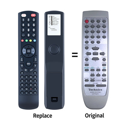 EUR7702270 Replacement Remote Control For Technics HiFi SA-EH790 SAEH790
