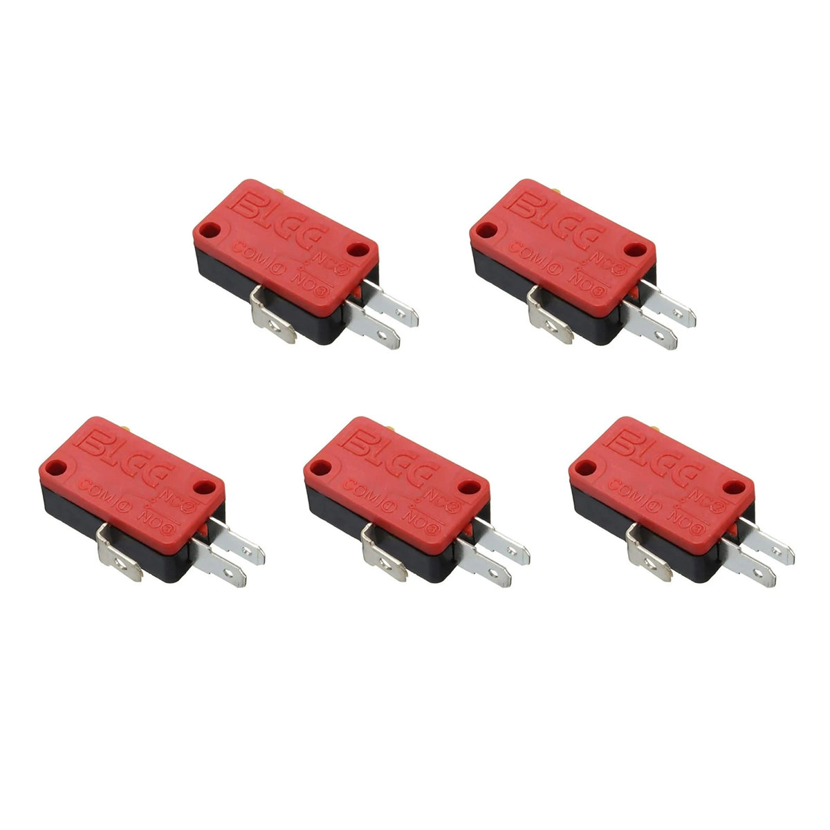 20Pcs Red  3 Pin Microswitch Push Button For Arcade Mame Jamma Games B