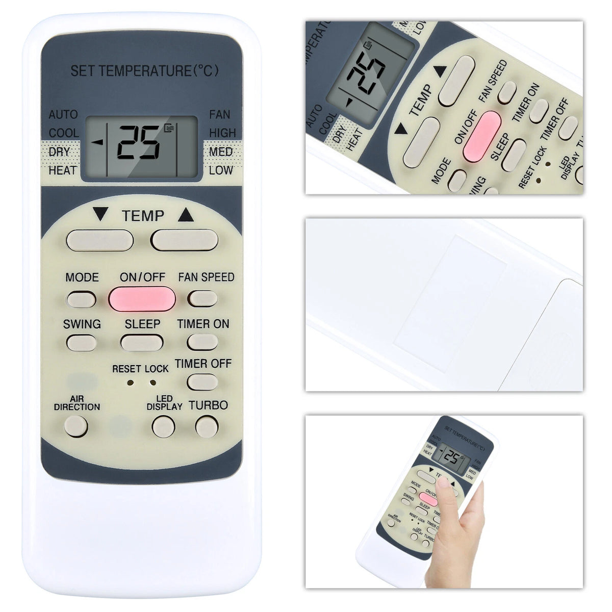 R51M/E Remote Control For MIDEA Air Conditioner R51L1/BGE R51l5/BGE