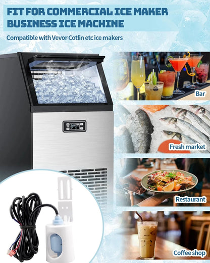 Upgrade 2 in 1 Ice Maker Water Float Switch Fit for Vevor Etc Makers
