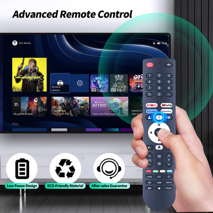 Remote Control For FPD 32/40/43-inch Palette Series Google TV with Voice