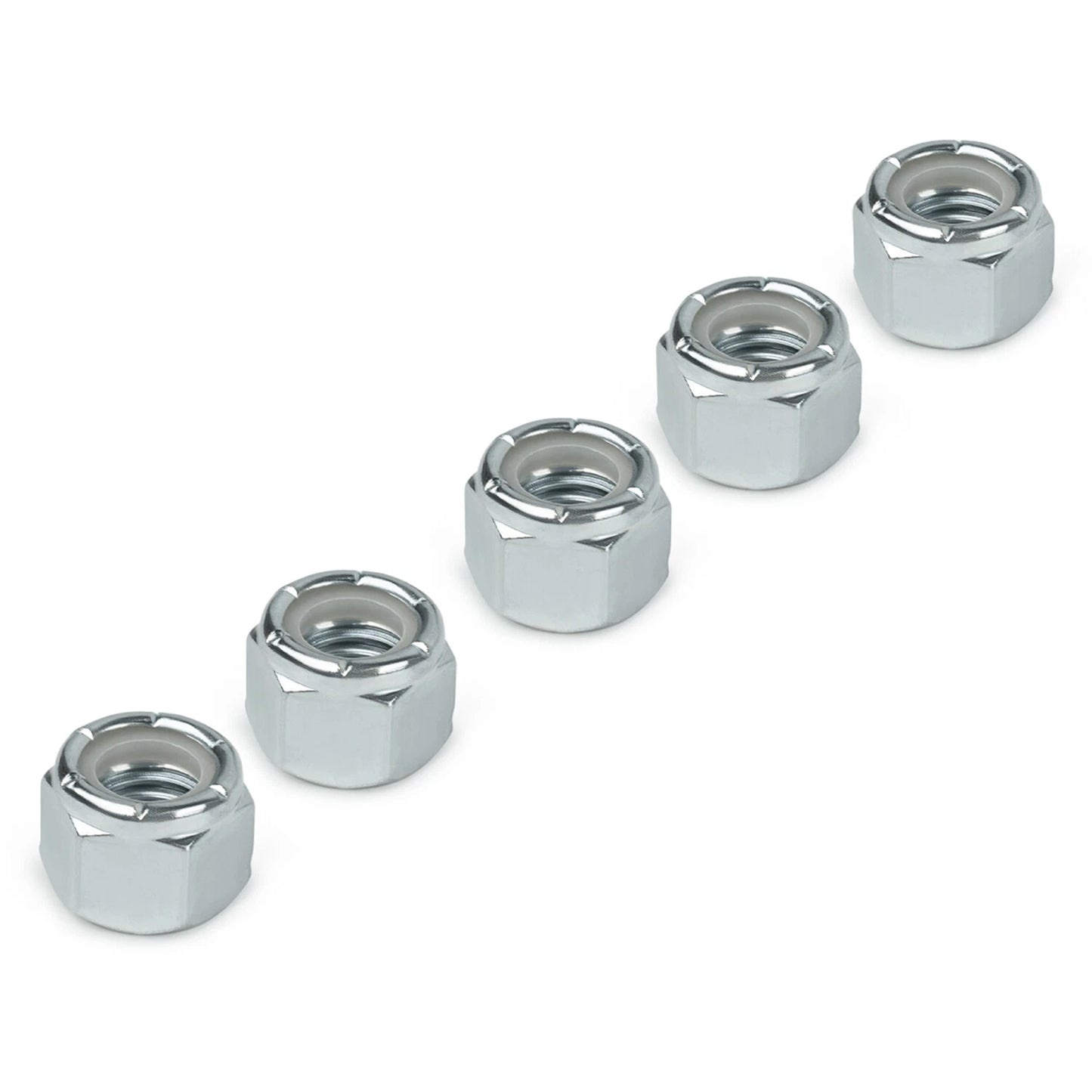 Grade 5 Shear Bolts for Rotary Cutters 1/2" x 3-1/2" with Nylock Nuts - 5 Pack