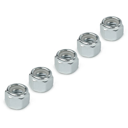 Grade 5 Shear Bolts for Rotary Cutters 1/2" x 3-1/2" with Nylock Nuts - 5 Pack