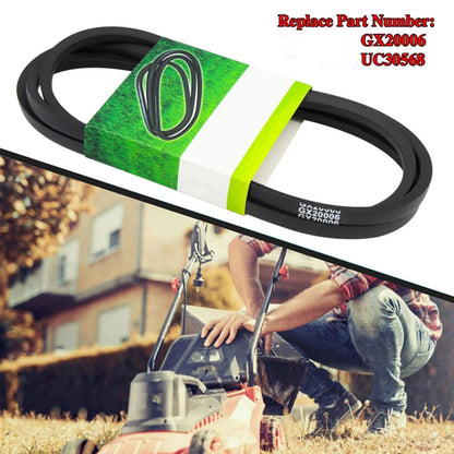 0.5in/1.3cm Width Transmission Mower Drive Belt Fits For John Deere X125-X165