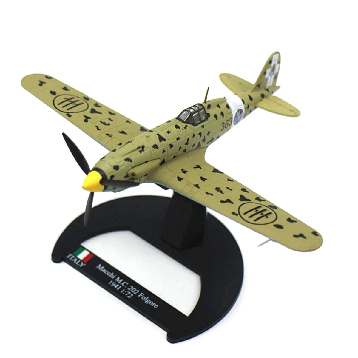 1:72 Macchi MC.202 Folgore Fighter Diecast Alloy Model Plane Collection