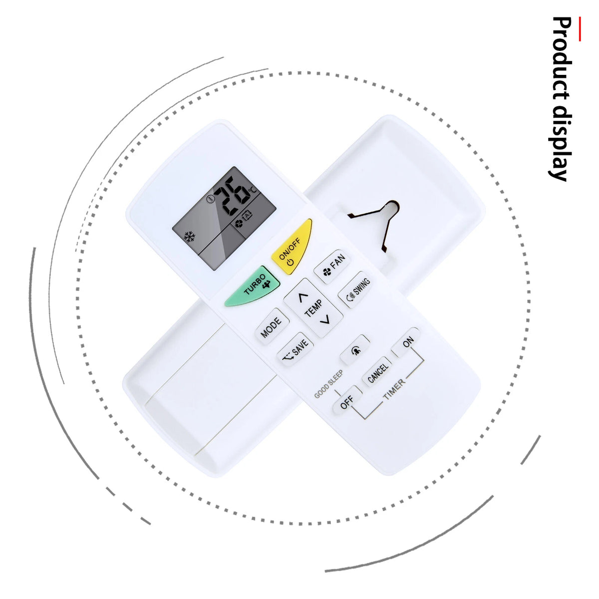 Replacement Remote Control For DAIKIN Air Conditioner ARC470A1