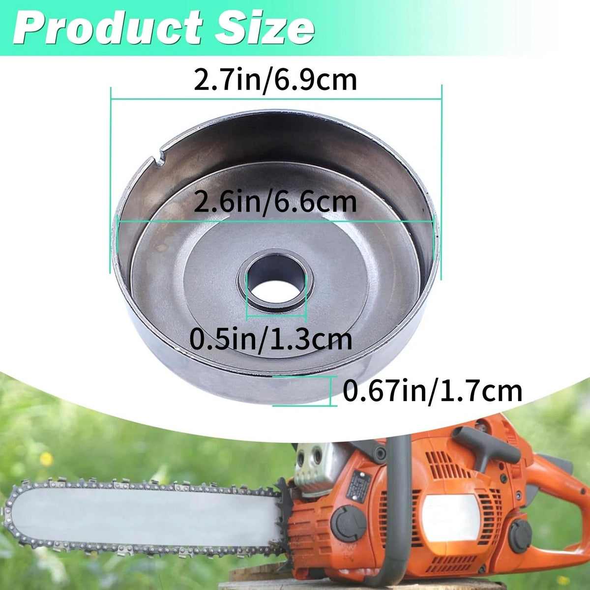 Replacement Clutch Drum Kit For Stihl MS231 MS241 MS251 MS231C MS241C MS251C