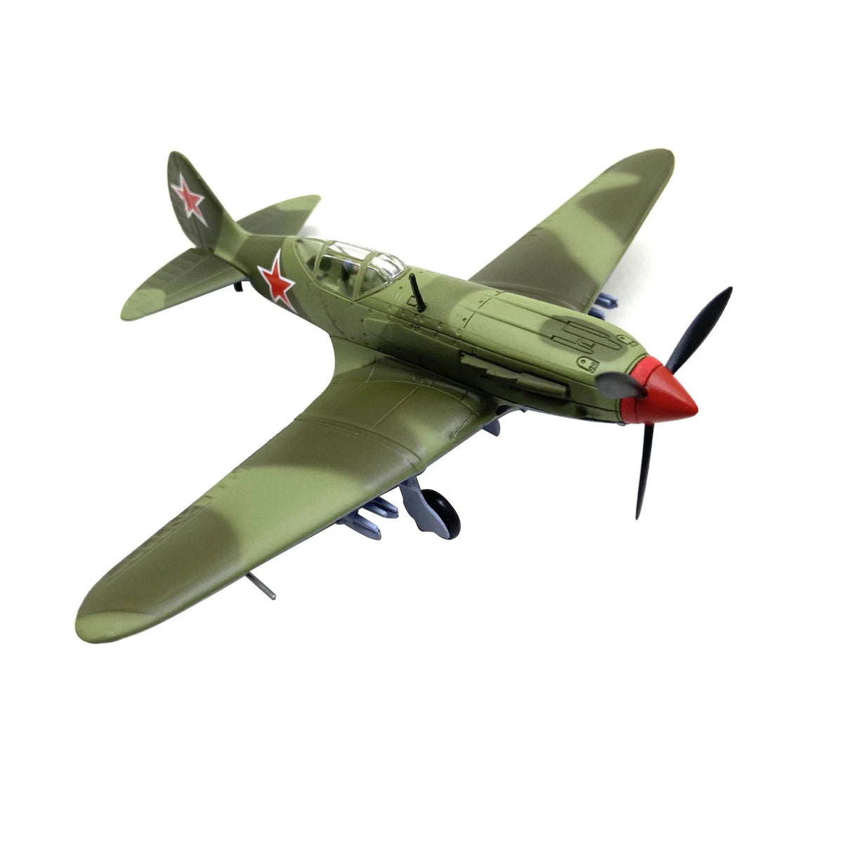 1:72 Scale Mikoyan MiG-3 Fighter Model Authentic  Aircraft w/ Stand