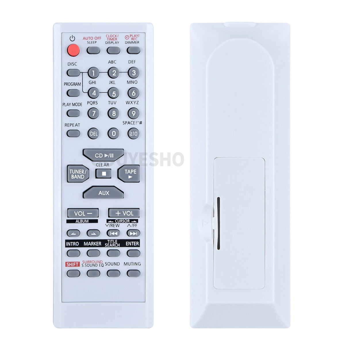 EUR7711150 For Panasonic Audio System Remote Control SC-PM193 SA-PM19
