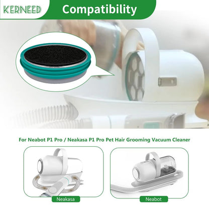 Hepa Filter Sponge Replacement Accessories for Neakasa/Neabot P1 Pro Pet...