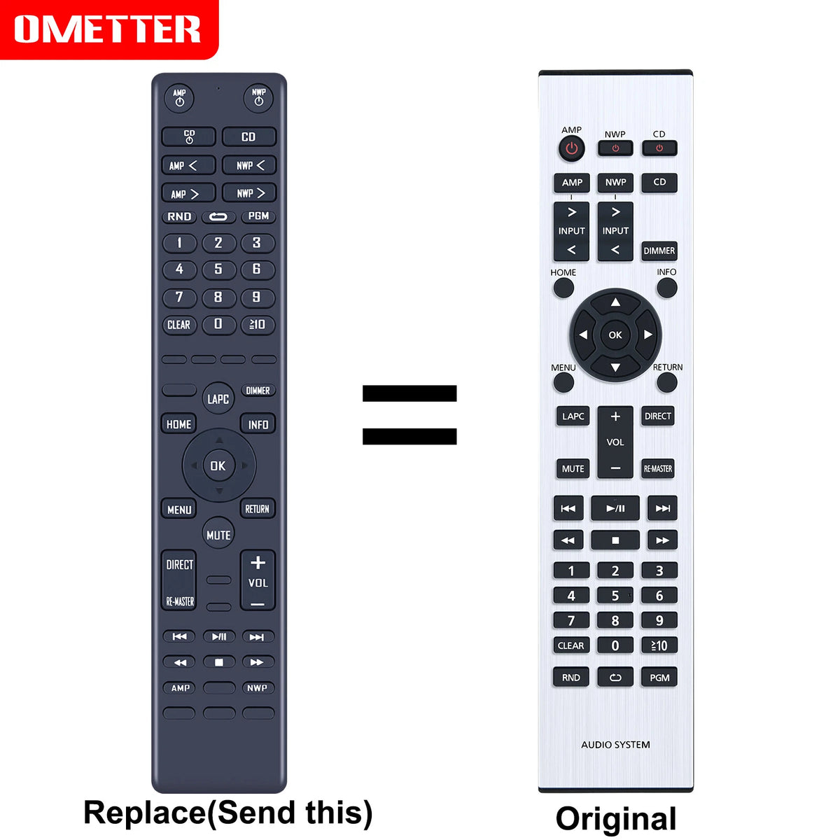 N2QAYA000096 Remote Control For Technics AV Reveiver SL-C700 SU-C700D