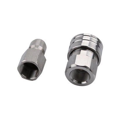 4Pcs 16mm Swivel to 3/8"Quick Connect Male Female Head For High Pressure Washer