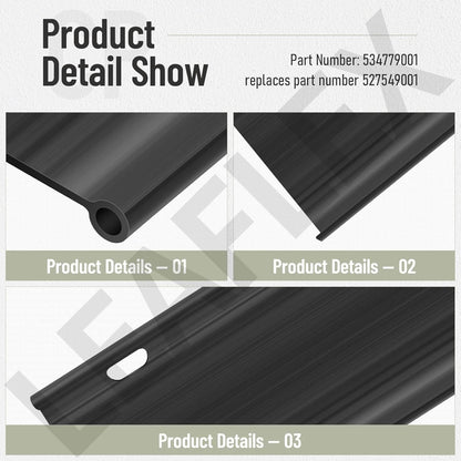 534779001 16'' Rear Skirt/Guard Flap Compatible with Ryobi, for 40V 20...