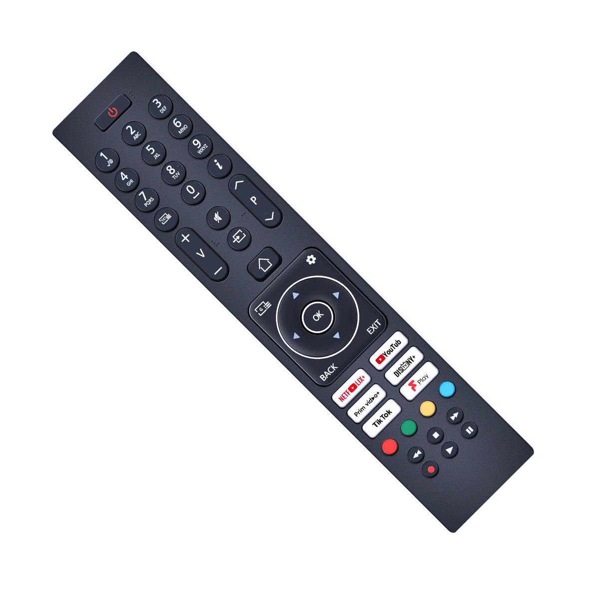 Replace Remote Control For Bush Smart Ful HD HDR TV ELED32FHDSDVD