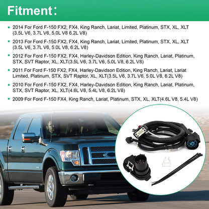 Trailer Tow Connector Harness For Ford F-150 2009-2014 9L3Z15A416B