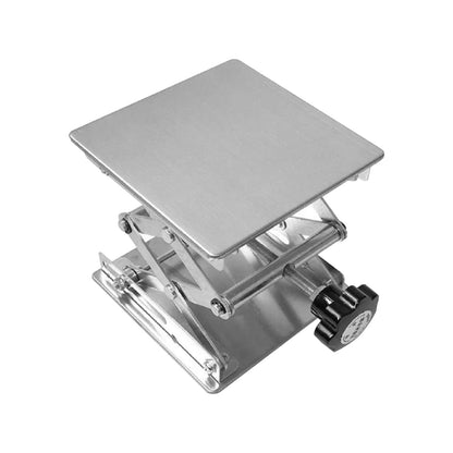 Stainless Steel Lab Jack Lift Stand Table Scissor Platform (6" 6x6 Inch