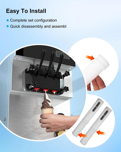 Soft Serve Ice Cream Machine Repair Kit Fit for YIKAFU YKF COOCO