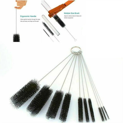 10Pack Lab Brush For Pipe Cleaner/Test Tube/Glassware/Bottle/Tubing Fluva C