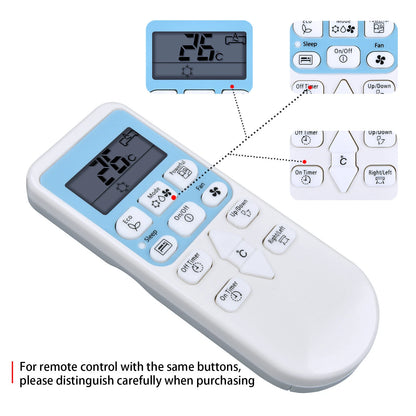 Remote Control For Hitachi Air Conditioner RAS-DX10CSK RAC-DX10CSK