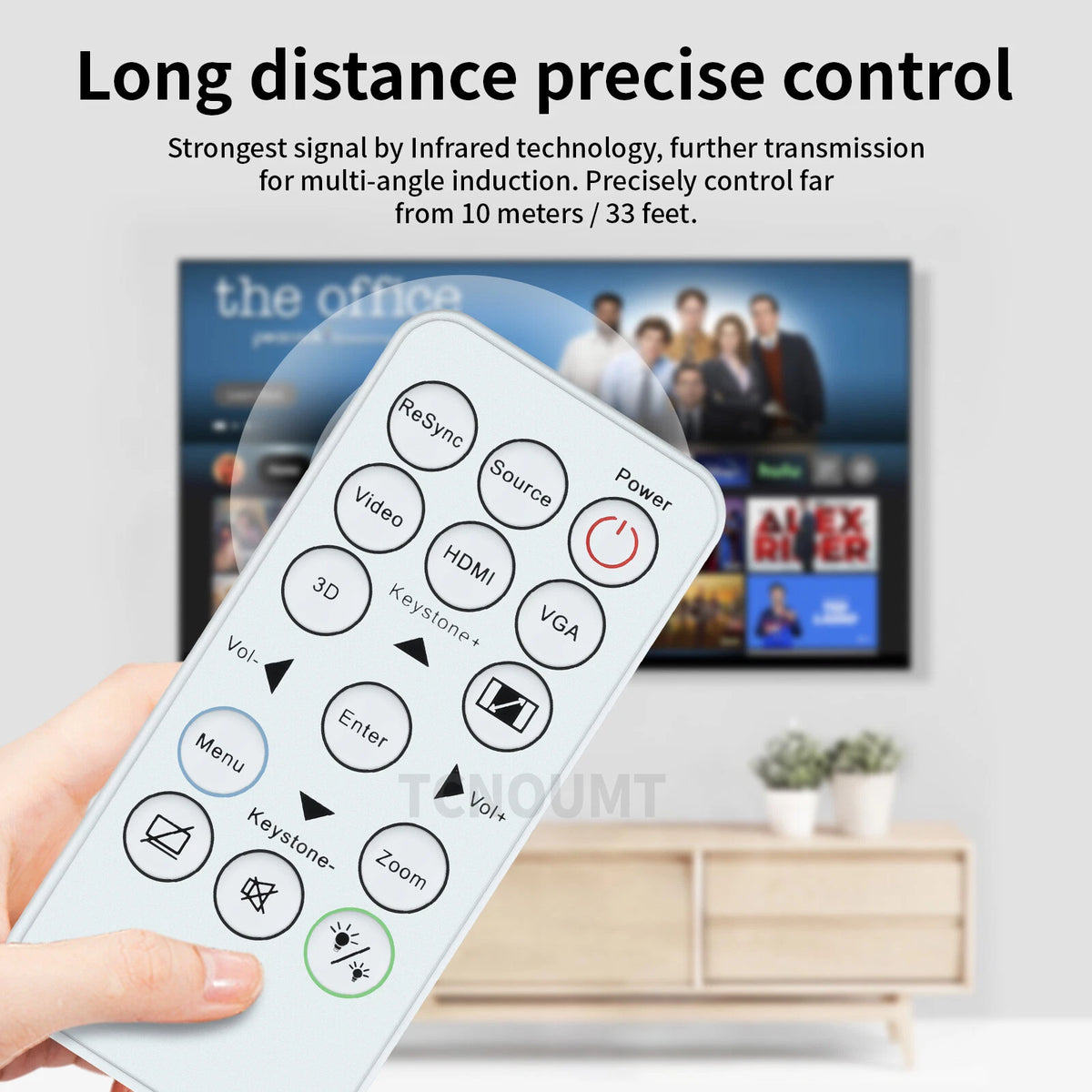 IR29033 Remote Control For Optoma Projector X315 X312 S315 S316 X316 OSW816