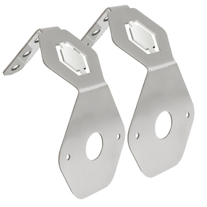 Watermelon Mirror Turn Signal Angled Bracket Stainless SET/2 - Light Not Include