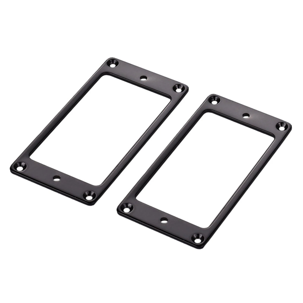 2 Pcs Iron Humbucker Pickup Ring With Srcews For Les Paul LP Guitar Parts aa
