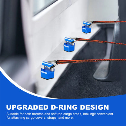 6X Aluminum Hard Top Quick Removal Fastener Thumb Screw for jeep Wrangler JK JL