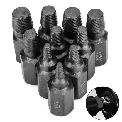 20Pcs/lot Damaged Screw Extractor Alloy Steel Damaged Screw Remover Tool Set