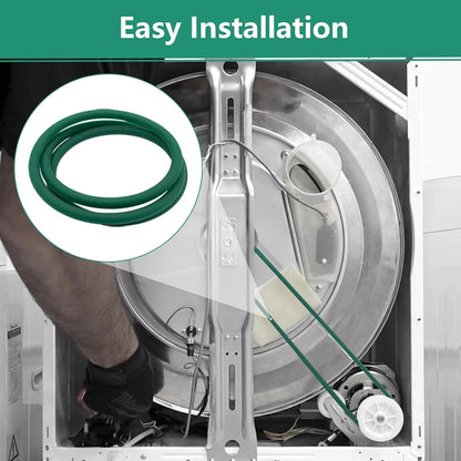 Dryer Blower Fan Belt Mini Compact Dryer(1.50 Cu.ft)- Replacement for Green