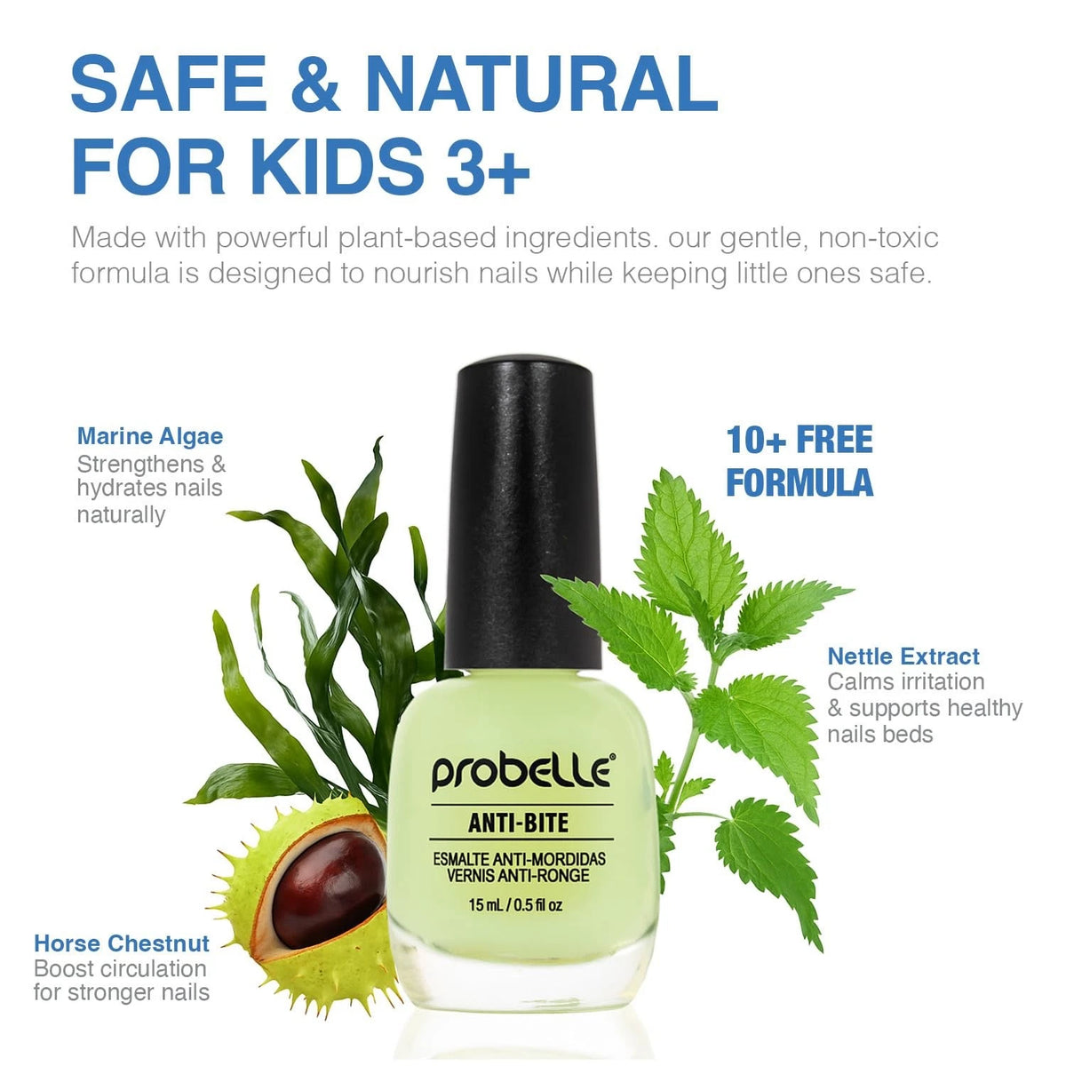 0.5 Fl Oz (Pack of 1), Probelle Anti-Bite, Nail Biting Treatment for Kids &...