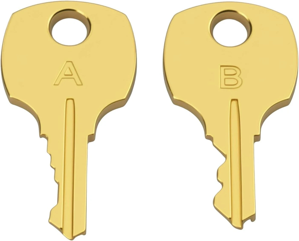 Cedar Chest Key Lock Replacement Fits All Lane S Series Locks, Brass color