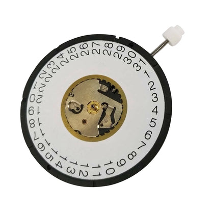 32.6mm Date @ 3 Quartz  Watch Movement with Battery + Stem for ISA 2334 1035