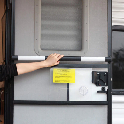 RVGUARD RV Screen Door Cross Bar Handle Adjustable from Handle, Classic