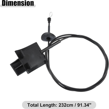 Tested E7TZ-16916-A Hood Release Cable With Handle For Ford Bronco Durable