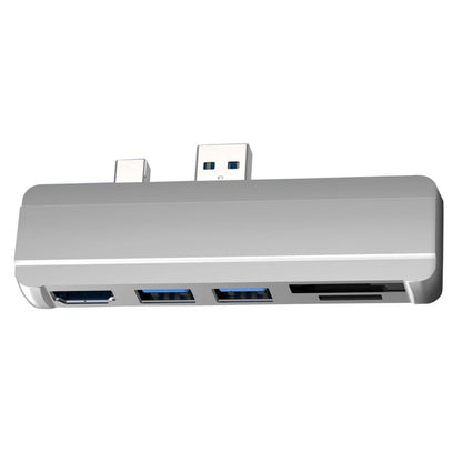 SD/SDHC/SDXC/Micro SD USB HUB Docking Station Adapter For Surface Pro 4/5/6;