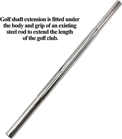 0.580" 0.600" Putter Golf Shaft Extension for 0.58inch-1pcs, silver