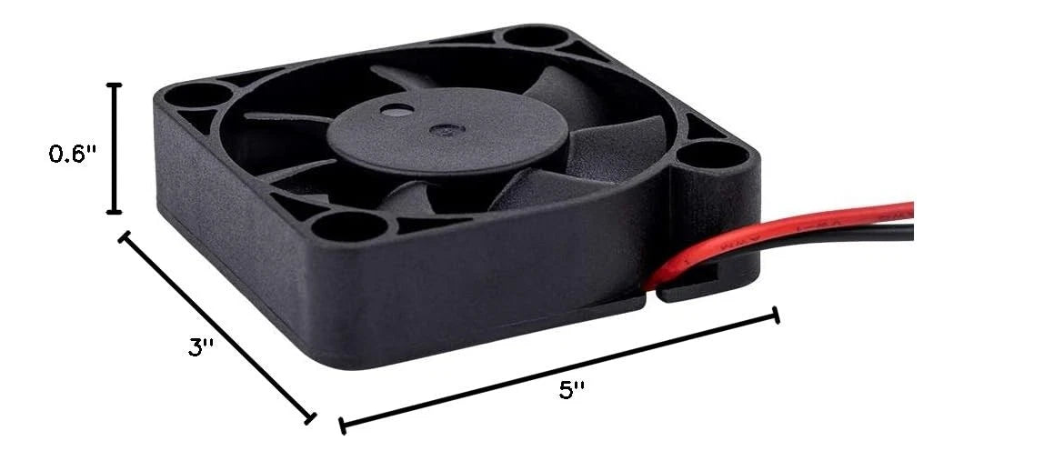Creality Official 4010 Extruder Hot End Turbo Fan - 40x40x10MM 24V DC...