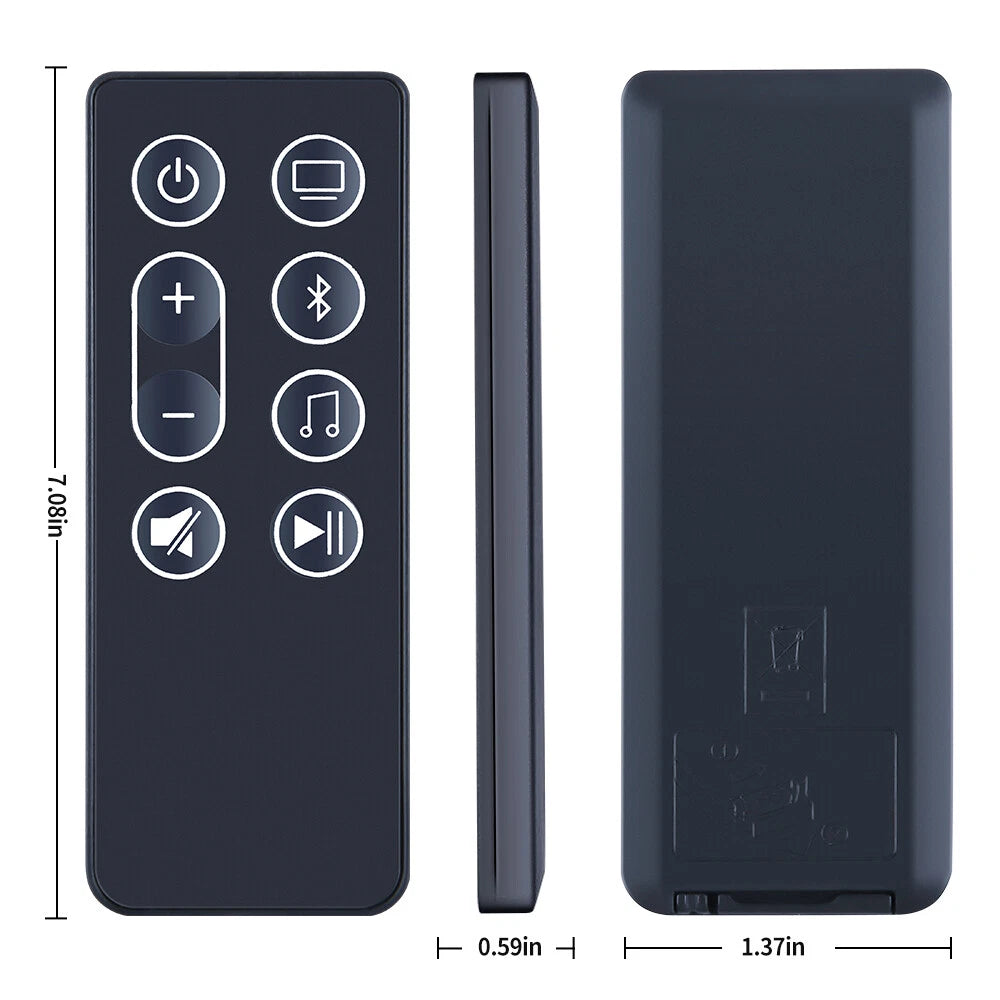 Replacement Remote Control For Bose Smart Soundbar 300 / Bose Soundbar 600