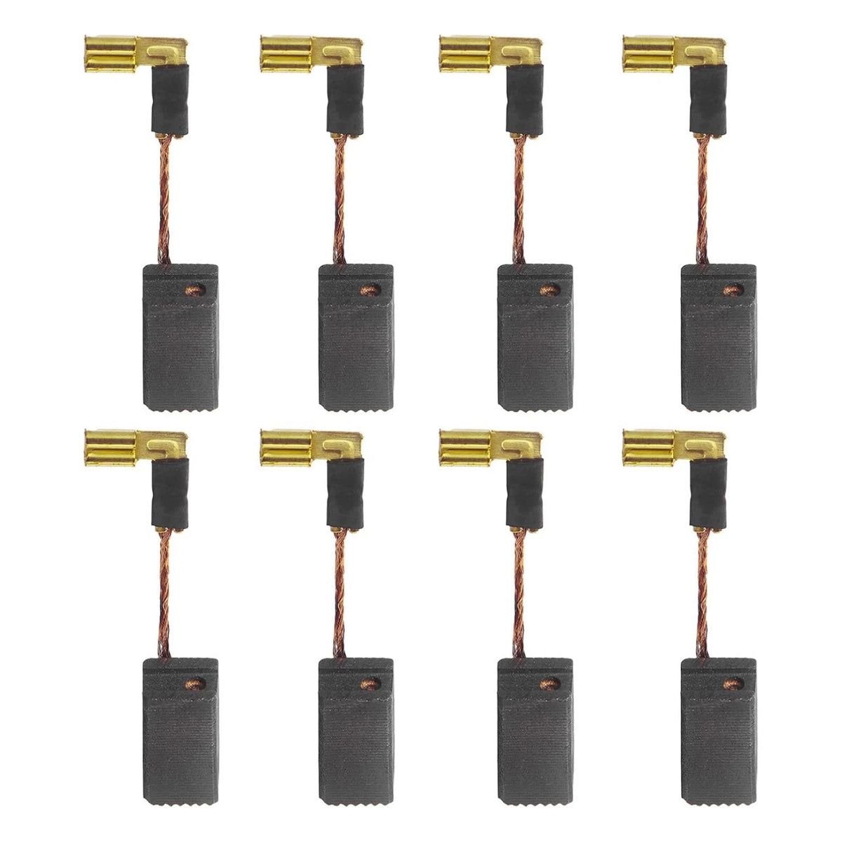 8 Pack Carbon Brushes Replacement For DeWalt DWE4011 DWE4012 DWE4120N Models