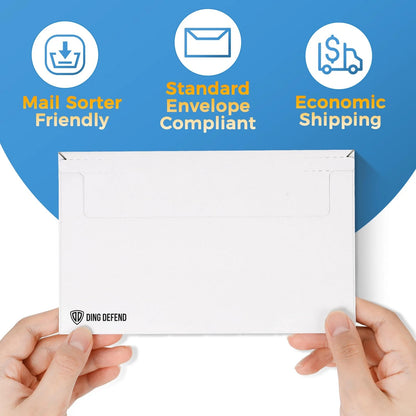 110-Pack Card Shipping Envelopes - 7 x 4.35 7 x inches, White - 110 Pack