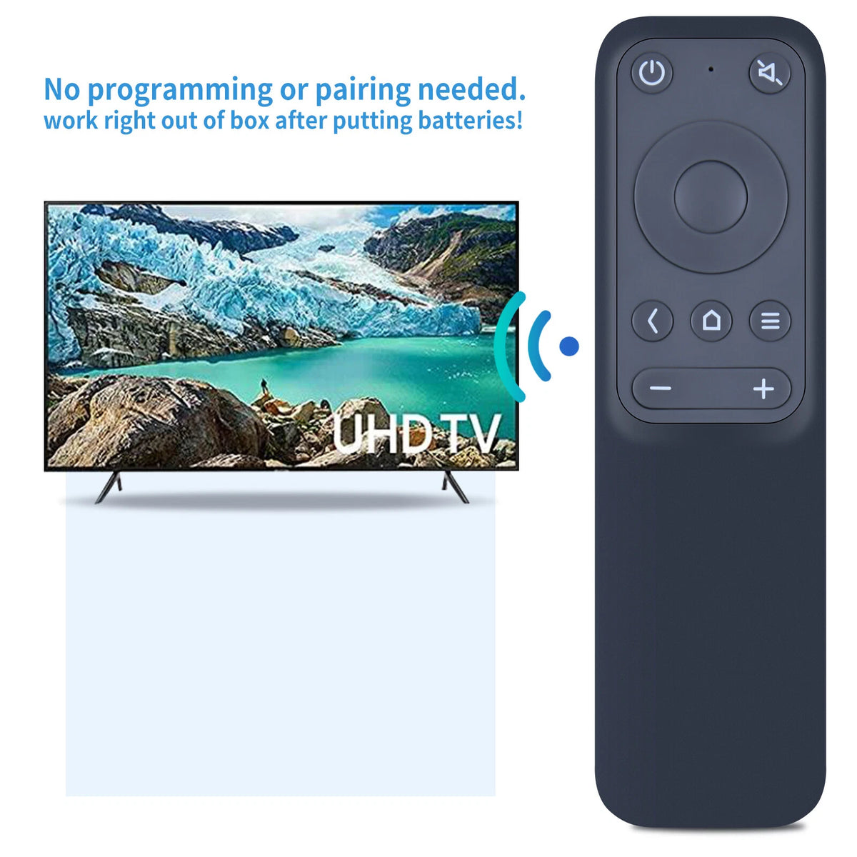 VA-LT003 Remote Control For VAVA 4K UST Laser Projector VA-LT002 Black