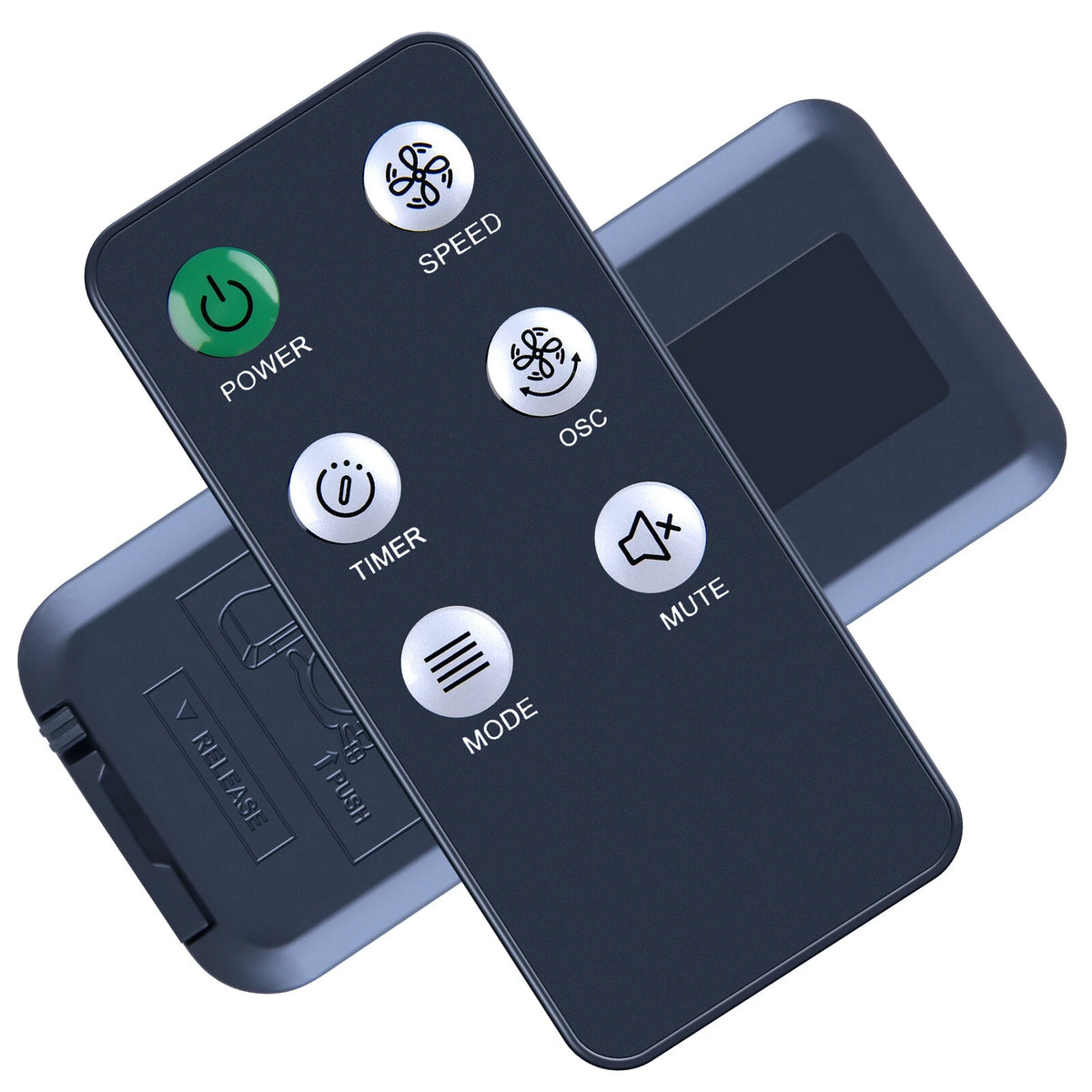 Replace Remote Control For HOLMES 42" Smart Connect Wl-Fl Digital Tower Fan