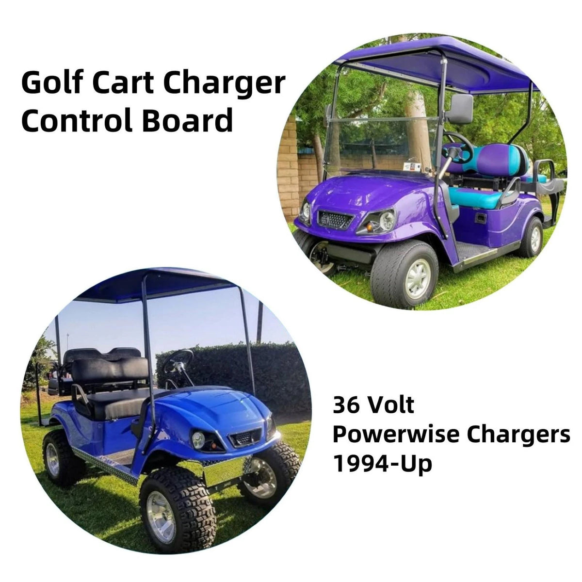 36V For EZGO Electric Golf Cart Powerwise Charger Control Board 28667G01