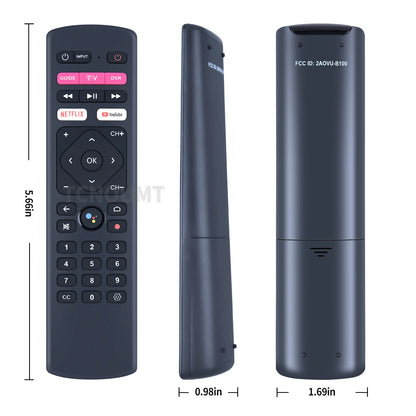 Voice Remote Control For T-Mobile T-vision HUB streaming 4K Android TV DVR box