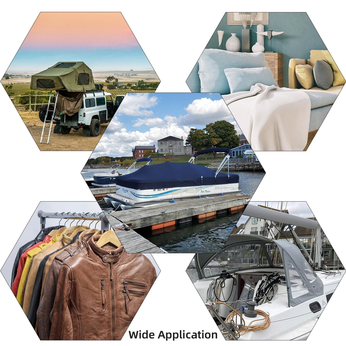 Canvas Snap Kit, Stainless Steel Snaps Marine Grade for Boat Black