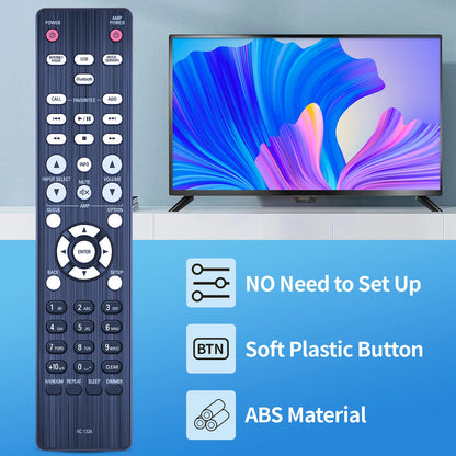 RC-1224 Remote Control For Denon AV Audio System DNP-800NE DNP800NE